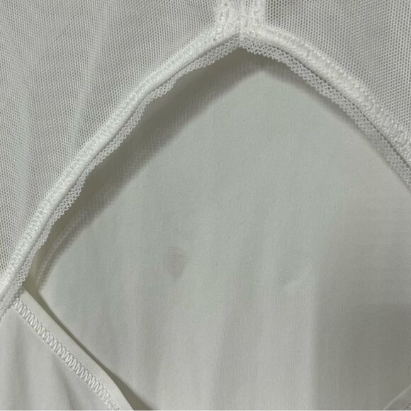 Lululemon Sculpt Tank Women’s Size Large White Sleeveless Mesh Back Activewear - Picture 10 of 10